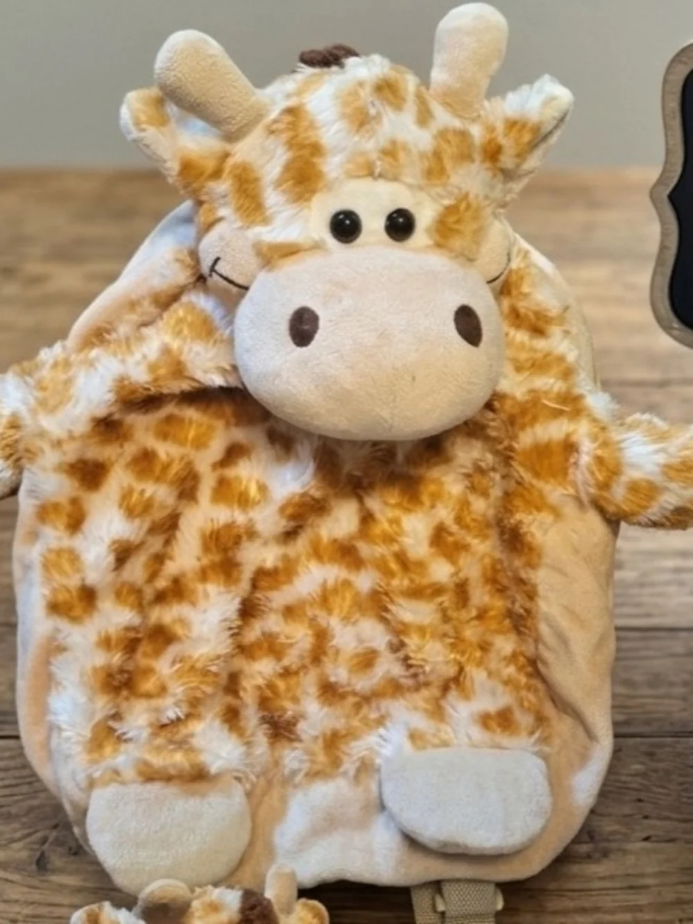 [[Pack Mates]] Plush Giraffe Kids Toy Backpack